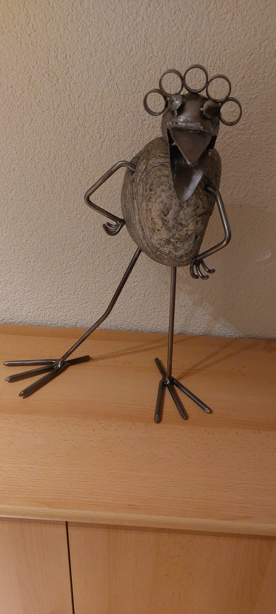 Metallkunstwerk von Nik Kläusler aus Bönigen – Inspiration für Auftragsarbeiten