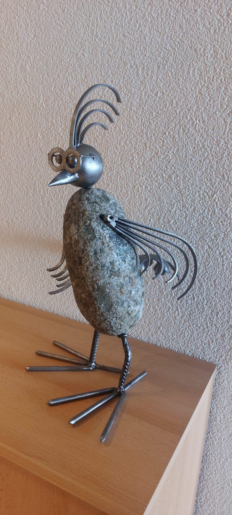 Metallkunstwerk von Nik Kläusler aus Bönigen – Inspiration für Auftragsarbeiten