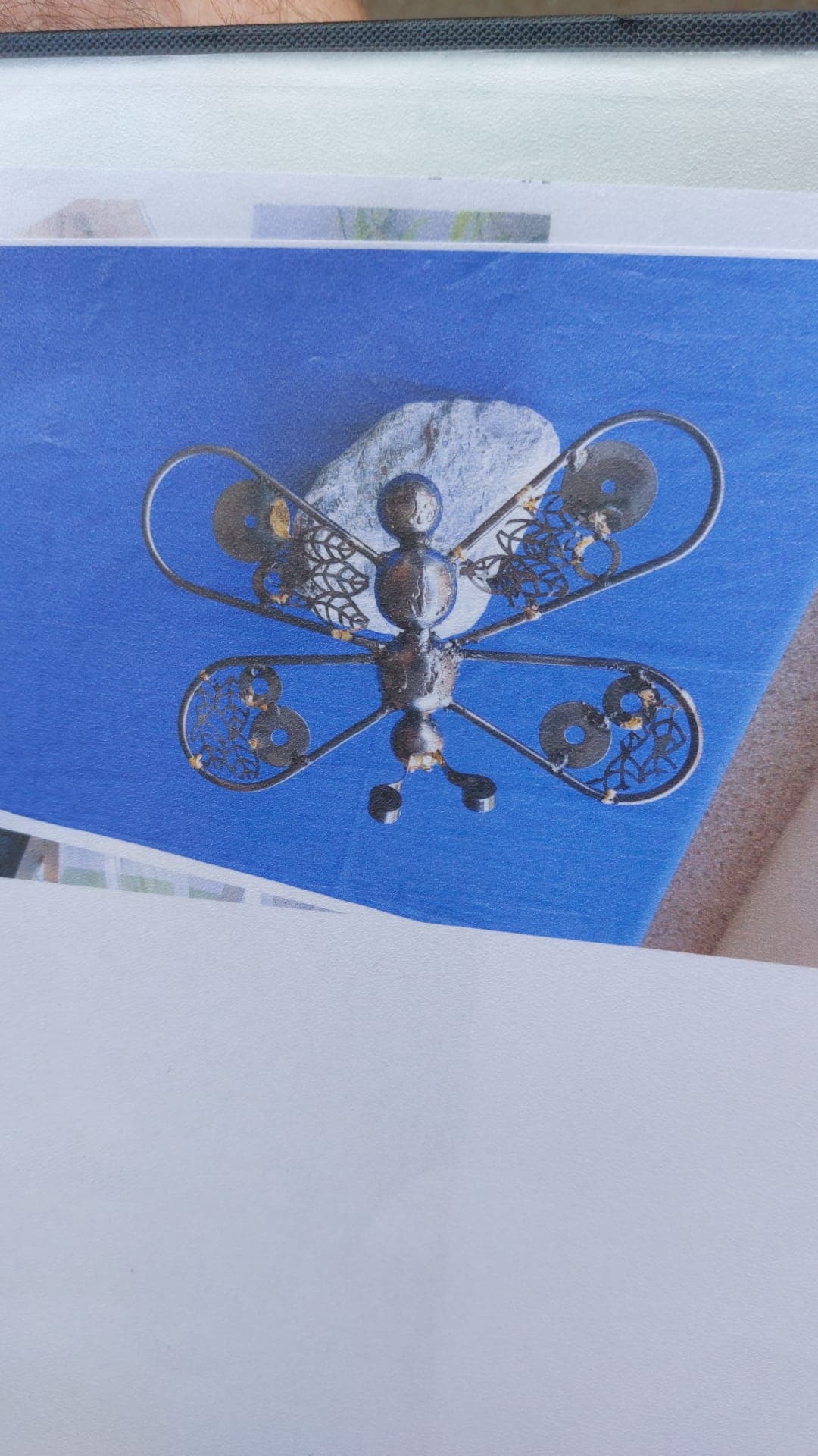 Metallkunstwerk von Nik Kläusler aus Bönigen – Inspiration für Auftragsarbeiten