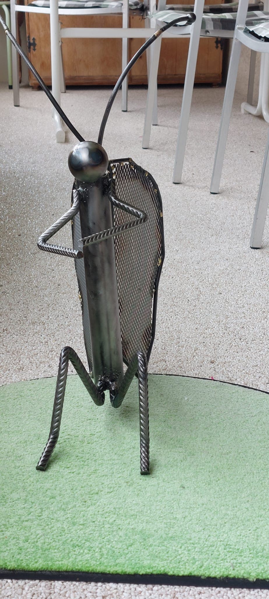 Metallkunstwerk von Nik Kläusler aus Bönigen – Inspiration für Auftragsarbeiten
